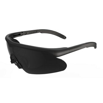 Lunettes de protection balistique SwissEye Raptor Pro STANAG 4296/2920, noir