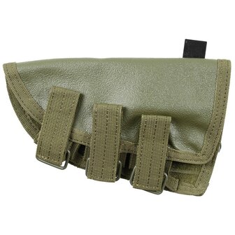 MFH universal rifle stock bag, adjustable, OD green