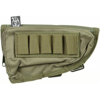 Sac crosse de carabine universel MFH, r&eacute;glable, vert olive