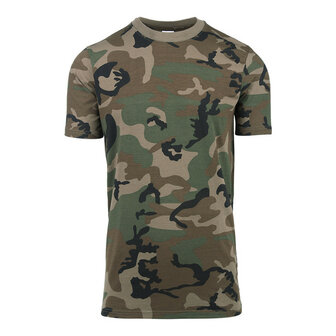 Fostex T-shirt Fostee, US woodland camo