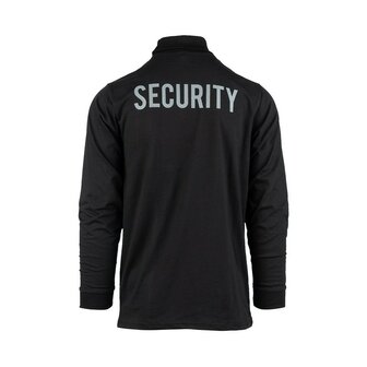 Fostex T-shirt security (Dutch) V-logo longsleeve, black