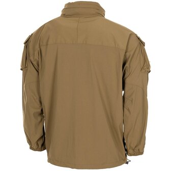 MFH US Softshell jas GEN III, level 5, coyote tan