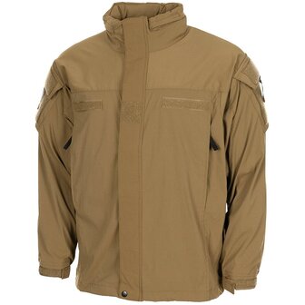 MFH US Soft Shell Jacke, coyote tan, GEN III, Level 5