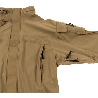 MFH US Softshell jas GEN III, level 5, coyote tan