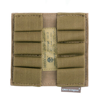 Emerson lightstick / chemlight pouch Velcro EM6034, Coyote tan