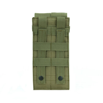 101 Inc double pistol magazine pouch Molle, OD green