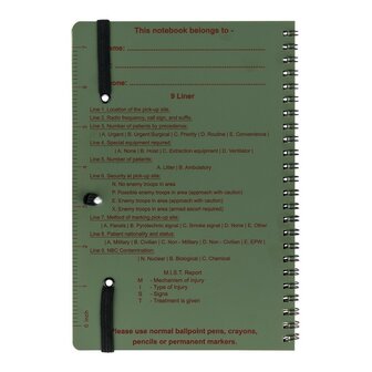 BCB Waterproof notepad CD457