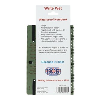 BCB Waterproof notepad CD457