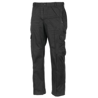 Pantalon de travail pour femme BDU de la police britannique SPA6F / GMT-6, noir