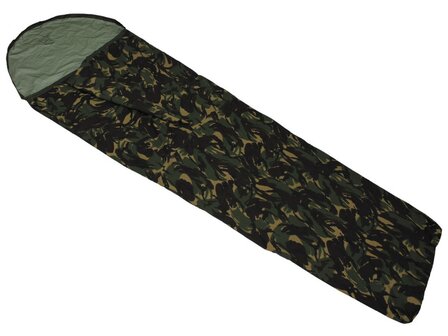 British Army Sleeping Bag 3-laminate cover Gore-Tex, breathable, water-repellent, DPM camo