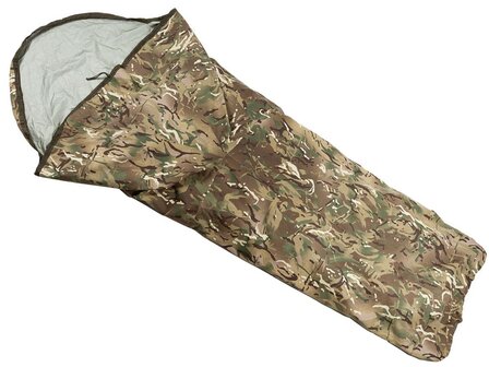 British Army Sleeping Bag 3-laminate cover Gore-Tex, breathable, water-repellent, MTP Multicam