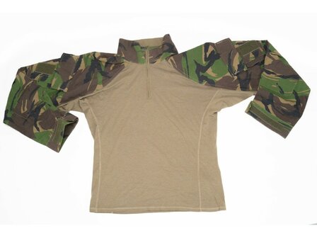 Combat Shirt arm&eacute;e N&eacute;erlandais longsleeve, &quot;UBAC&quot;, R&eacute;pulsif insectes/tiques, camouflage DPM