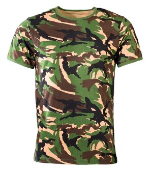 Dutch army T-Shirt short sleeve, DPM camo