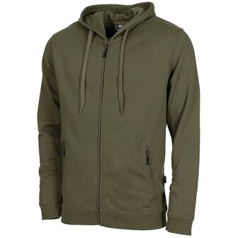 MFH Veste avec capuche d&#039;entra&icirc;nement, vert olive