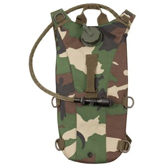 MFH Hydration Backpack, with TPU Bladder, &quot;Extreme&quot;, Woodland camo