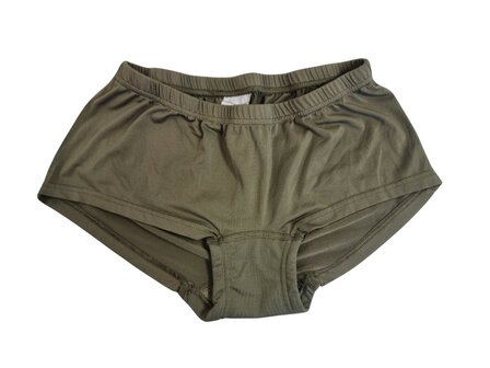 KL landmacht dames boxershort, vochtregulerend, olijfgroen