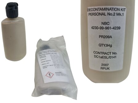 Pelgar CBRN Personal Decontamination Kit &ndash; No.2 Mk1