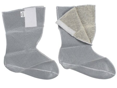 Franz&ouml;sische ABC-Schutzsocken, grau