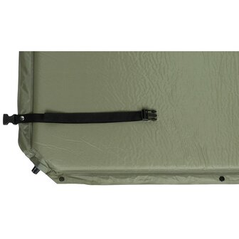 Fox outdoor self inflatable sleeping mat with storage bag, OD green