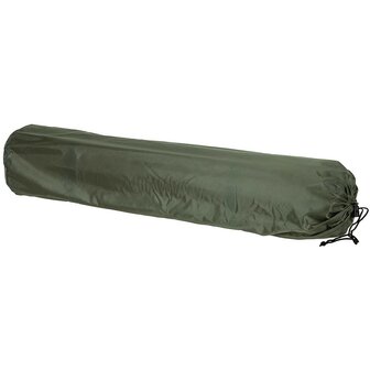 Fox outdoor self inflatable sleeping mat with storage bag, OD green