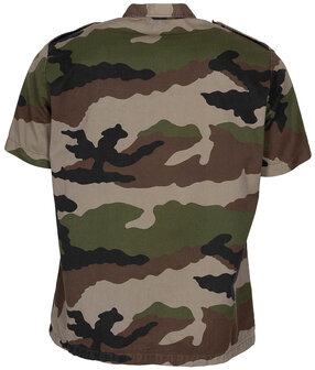 Chemise de combat fran&ccedil;aise &agrave; manches courtes, CCE camo