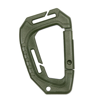 101 Inc Tactical carabiner Molle, Ranger green