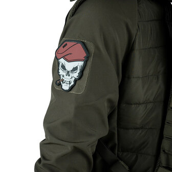 101 INC 3D PVC patch &quot; Skull sigar &quot;