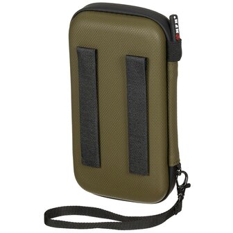 MFH case rigide compacte avec bandes velcro, vert olive