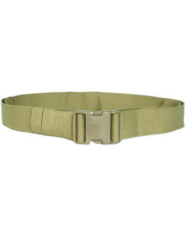 Ceinture Mil-Tec, coyote tan, d&eacute;gagement rapide 5CM, longueur r&eacute;glable jusqu&#039;&agrave; 150CM