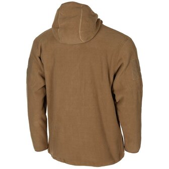 MFH tactical fleece jacket, coyote tan