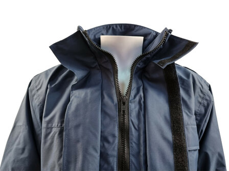 Royal Airforce soft shell raincoat with cold weather liner, Gore-Tex 3 laminate, Navy blue