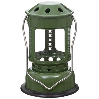 Fox outdoor lanterne bougie mini, vert olive