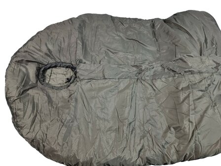 Dutch army Mummy sleeping bag 2-layer filling, 3 seasons, modular, OD green