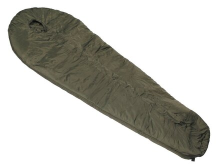 Dutch army Mummy sleeping bag 2-layer filling, 3 seasons, modular, OD green