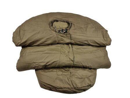 Dutch army Mummy sleeping bag 2-layer filling, 3 seasons, modular, dark coyote