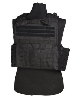 Mil-tec Plate carrier vest laser cut, black