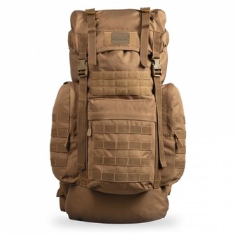 Mil-tec Bundeswehr GEN II Combat Backpack 65 l, Dark coyote