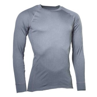 Thermowave thermal longsleeve undershirt, Silverplus Anti-Microbial, Grey