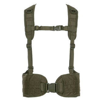 101 Inc Molle combat belt set mit Tr&auml;ger, oliv gr&uuml;n