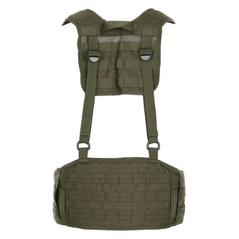 101 Inc Molle combat belt set mit Tr&auml;ger, oliv gr&uuml;n