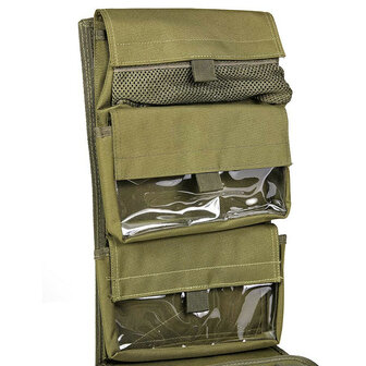 101 Inc Sac m&eacute;dical # LQ16012 grand avec compartiments, vert olive