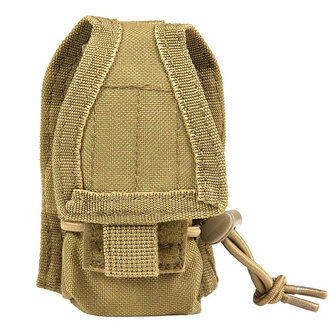 101 Inc Molle Radio Pouch, LQ16013, Coyote Tan