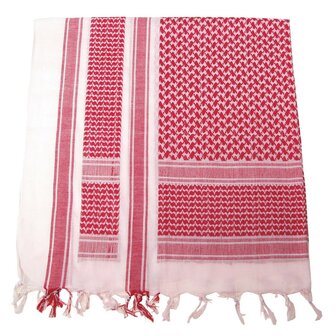 MFH PLO scarf &quot;Shemagh&quot; red-white