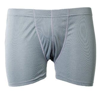 Niederlandische Armee Herren Boxershorts, Silverplus Antimicrobial, Polyester, grau