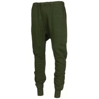 Seyntex ABL long johns thermische broek, Midlayer, legergroen