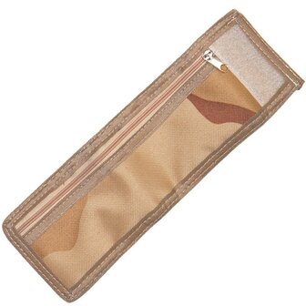 US zippered bracelet pouch, DCU Desert camo