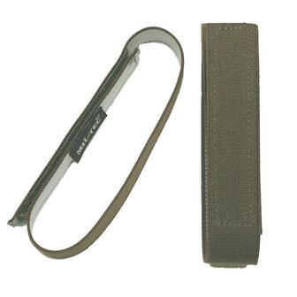 Mil-tec Trouser elastic with velcro closure, 2-piece, OD green