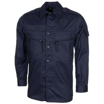 Veste de campagne de la police militaire n&eacute;erlandaise, bleu marine