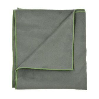 Serviette microfibre arm&eacute;e hollandaise 88 x 38 cm, s&eacute;chage rapide, Vert sauge