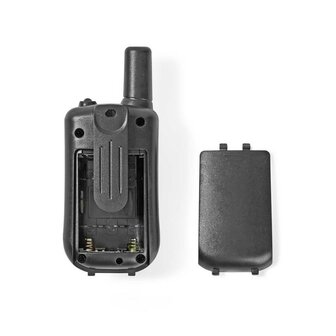 Nedis TK0500 PTT/VOX Walkie-Talkie Funkger&auml;t set, bis zu 5 km, schwarz